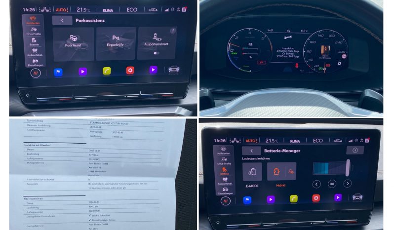 
								Cupra Formentor 1.4 e-Hybrid 245Ps LED*LINE*ACC+*NAVI*KEY-Go voll									